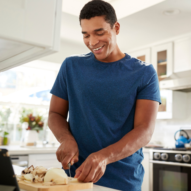 Man Cooking